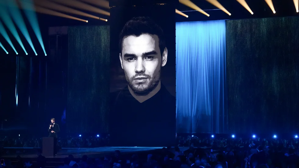 Liam Payne hyllades under Brit Awards i London på lördagskvällen.