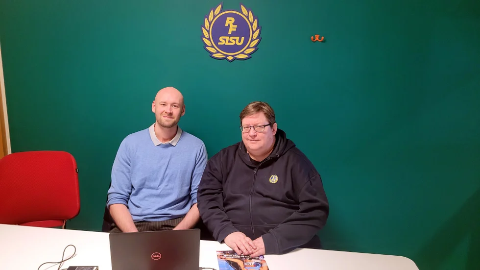 William Lind och Pär Englund som jobbar på RF-SISU Uppland berättar om hur det ser ut med jämställdheten i de lokala idrottsföreningarna.