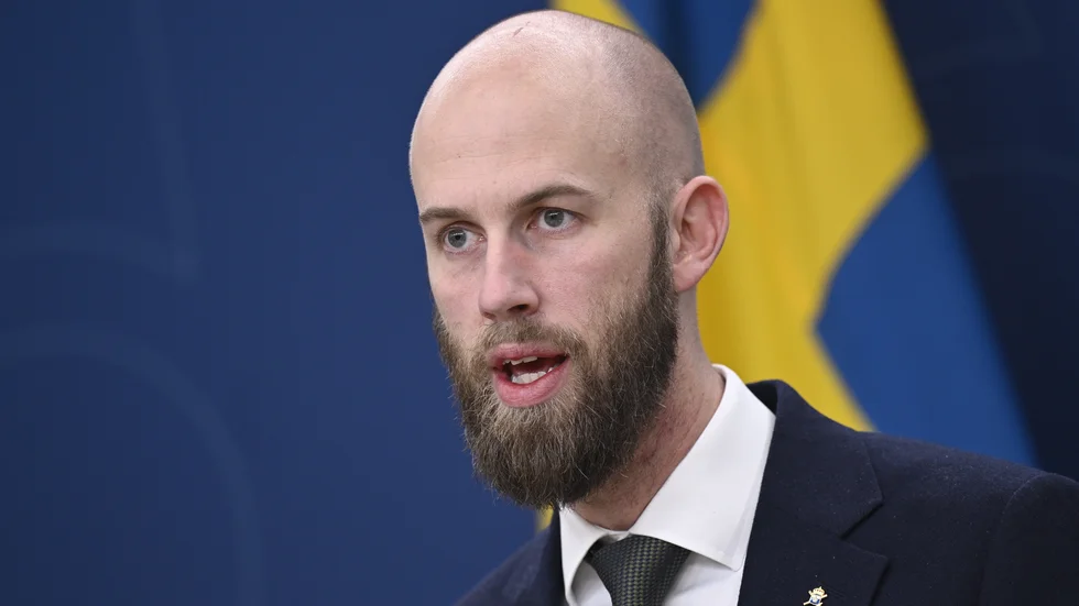 Minister för civilt försvar, Carl-Oskar Bohlin (M), KU-anmäls. Arkivbild.