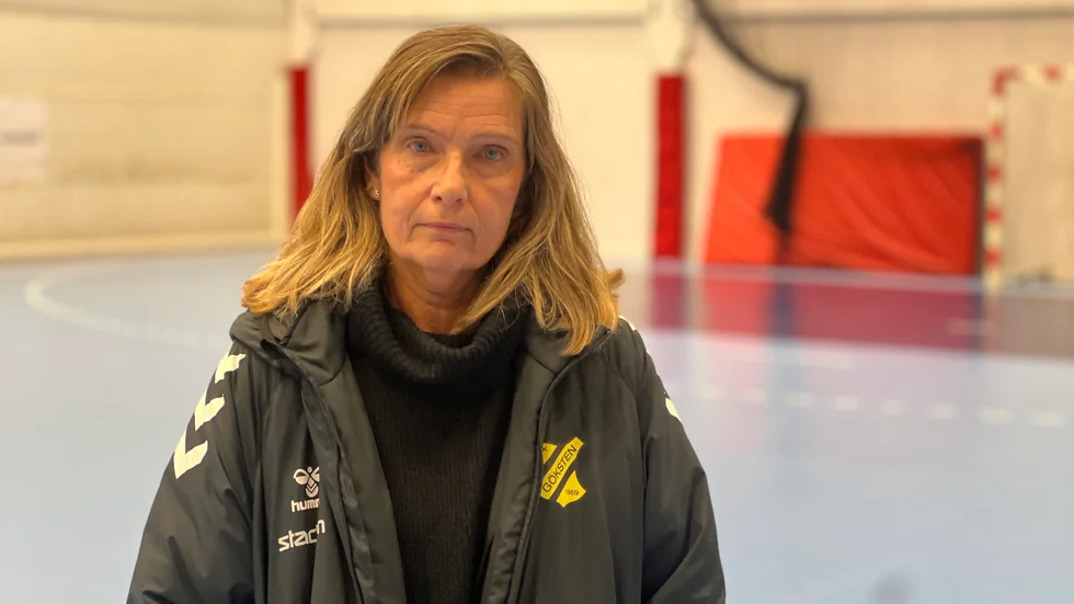 Gökstens Tina Stockenberg berättar att de kämpat för det nya golvet länge och att det knappt han ligga i fyra månader innan det blev förstört.