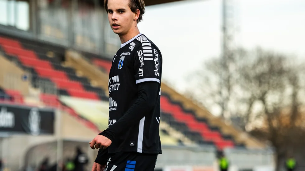 ÅFF:s senaste värvning. Liam Uddfalk Lund.