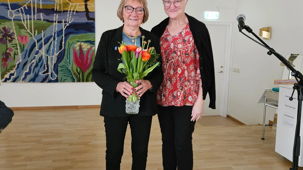 Ellinor Sandlund och Eva Lidén.