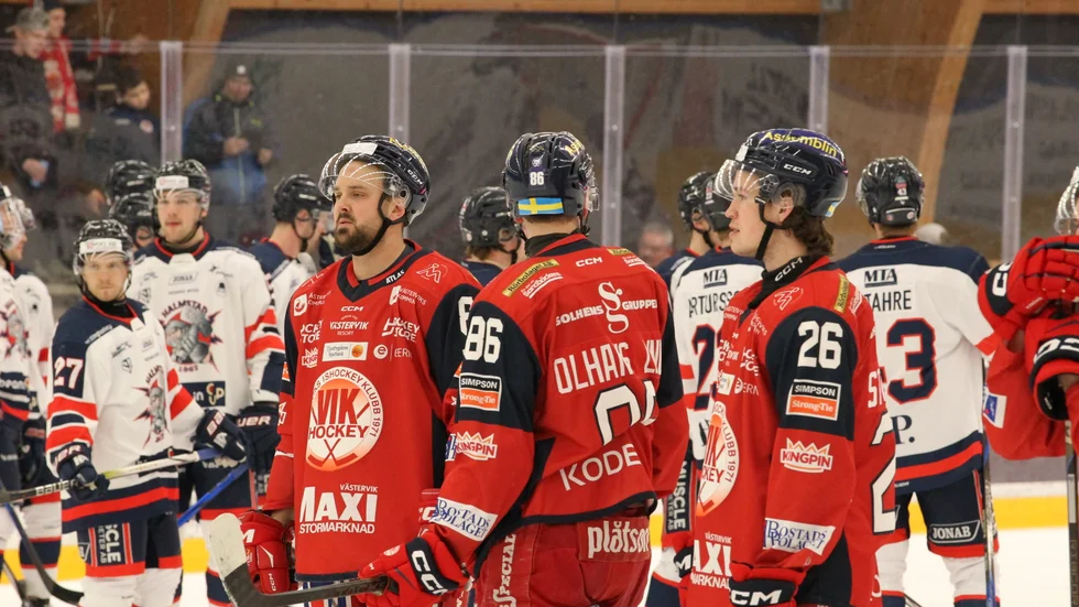 Västerviks IK ska på söndagen avsluta årets hockeysäsong med en match mot Mariestad på hemmaplan. 