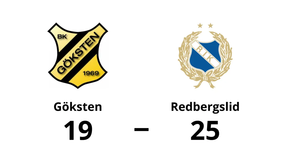 Gökstens BK förlorade mot Redbergslids IK