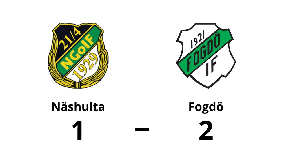 Näshulta GoIF förlorade mot Fogdö IF