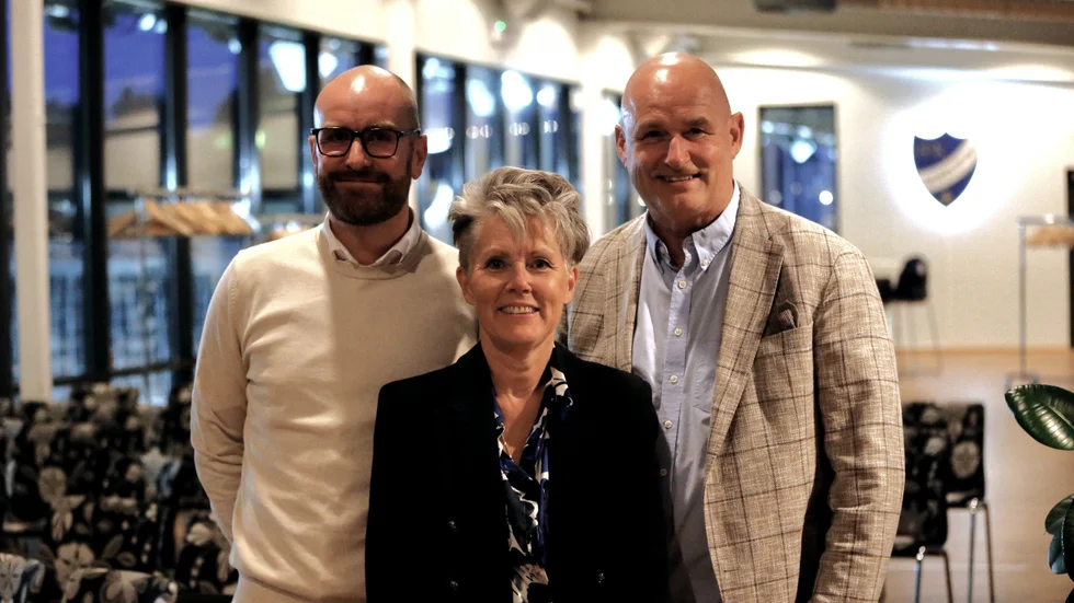 Pontus Franzén, Cicki Törnell och Mikael Lidman. IFK Norrköpings nya valberedning.