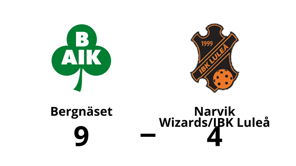 Bergnäsets AIK vann mot Narvik Wizards/IBK Luleå