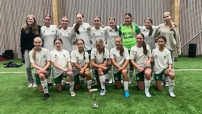 Morön BK:s F10 visade klass under cupen i Umeå. 