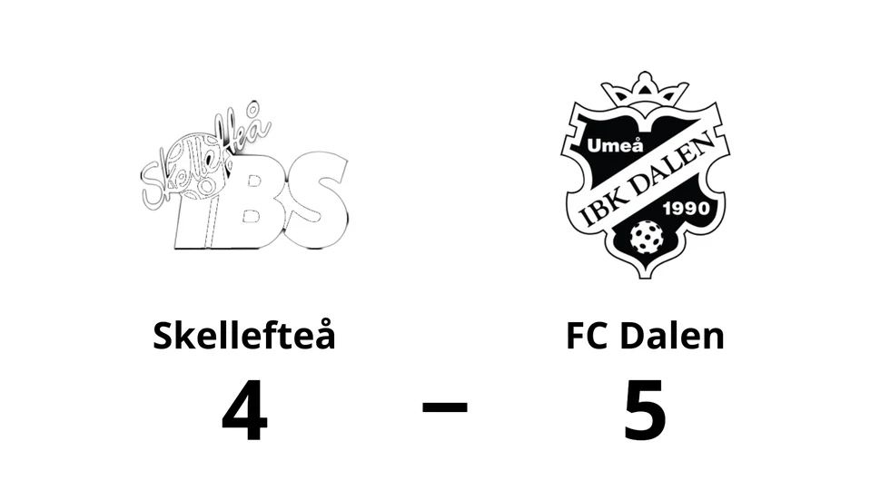 Skellefteå IBS förlorade mot FC Dalen