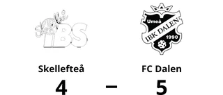 Skellefteå föll mot FC Dalen med 4-5