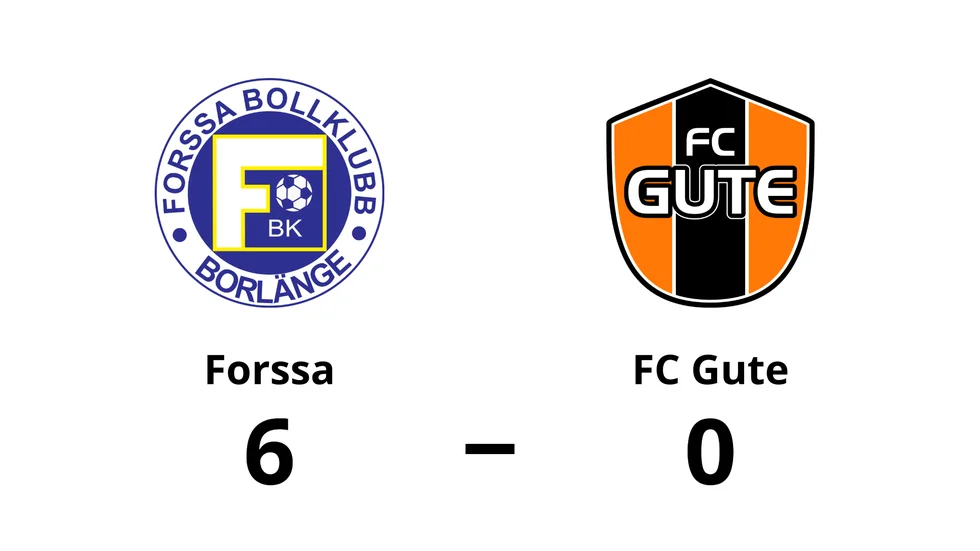 Forssa BK vann mot FC Gute