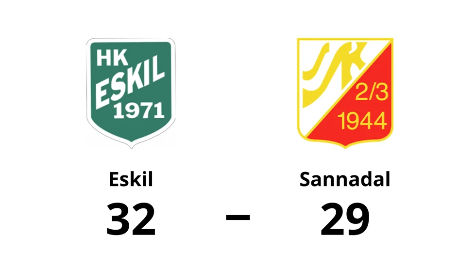 Eskil vann mot Sannadals SK