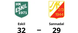 Eskil vände underläge och vann