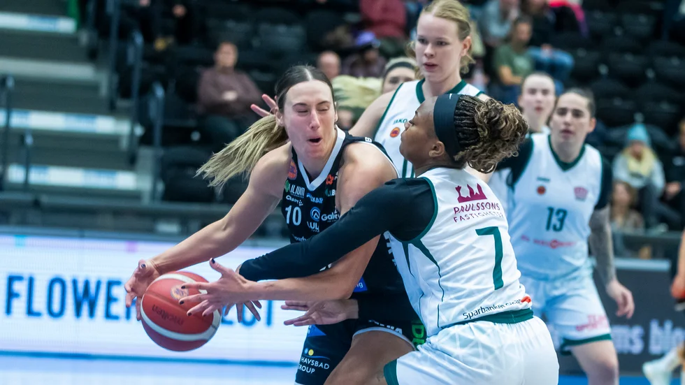 Mehryn Kraker hade grym ststistik i segermatchen mot Uppsala som LBBK dominerade från start till mål.