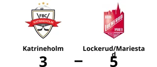 Katrineholm höll inte hela matchen hemma mot Lockerud/Mariestad