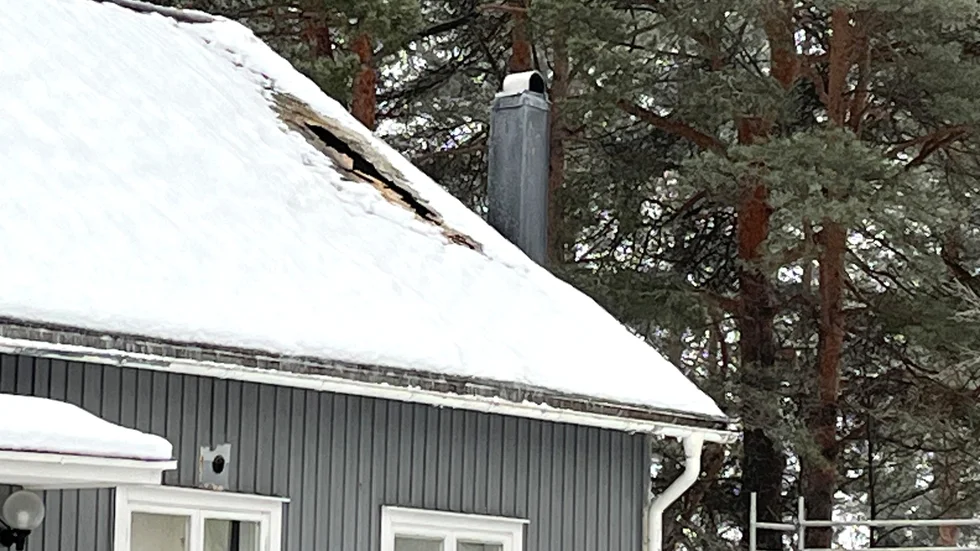Efter villabranden i Sangis.