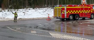 Två förda till sjukhus – efter olycka utanför Motala