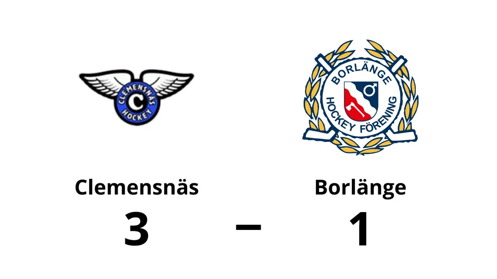 Clemensnäs HC vann mot Borlänge HF