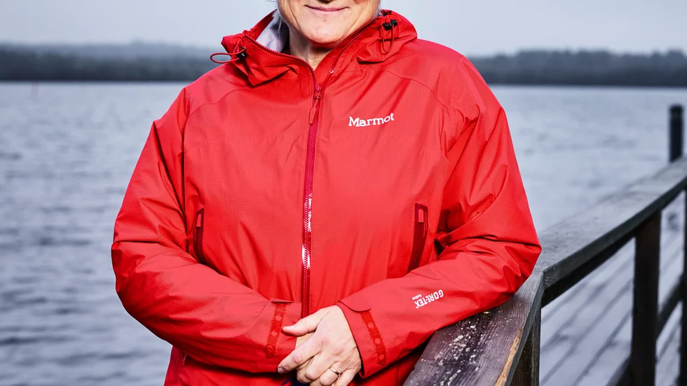 Eva Lidén är ordförande för Röda korsets Piteåkrets. Hon hoppas att Piteåborna ska fortsätta skänka hela och rena textilier till insamlingarna. 