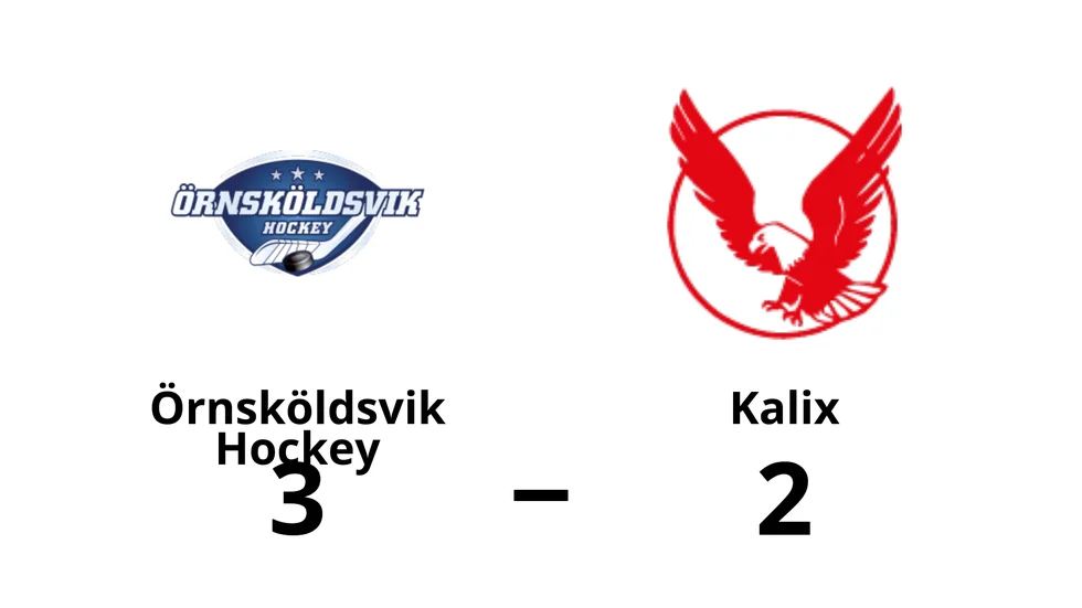 Örnsköldsvik Hockey vann mot Kalix