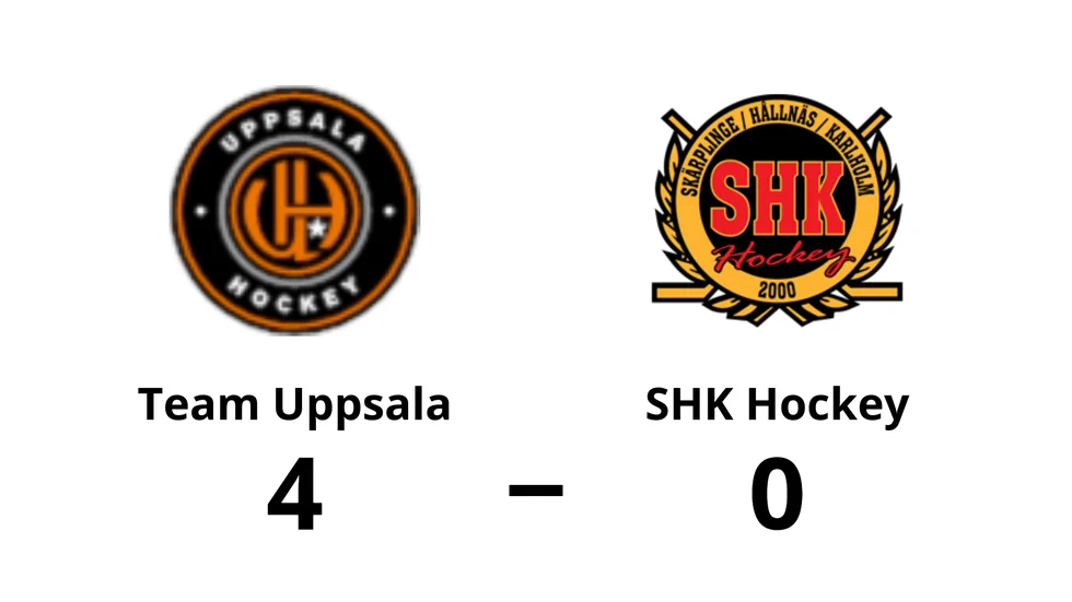 Team Uppsala vann mot SHK Hockey