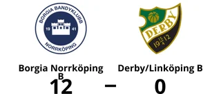Målfest när Borgia Norrköping B krossade Derby/Linköping B