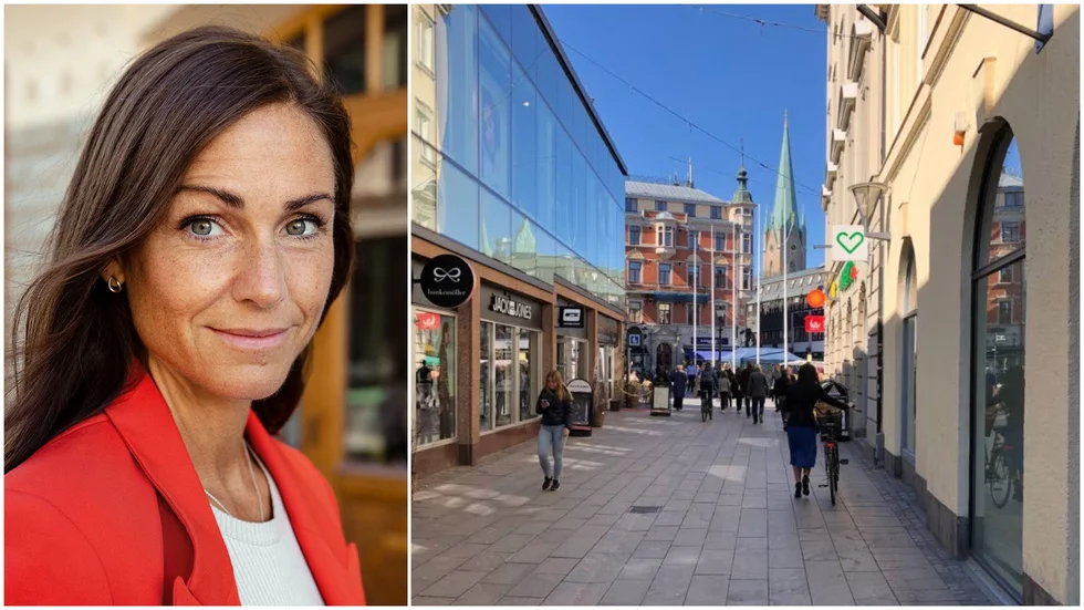 Hur butiker exponerar i skyltfönster och värdskapet i butik gör också skillnad för upplevelsen. Mörka platser som inte ger en god överblick upplevs otrygga och som du beskriver kan ett område kännas övergivet om det inte tas om hand, skriver Jessica Stille Törnqvist, vd Linköping City Samverkan, i sitt svar.