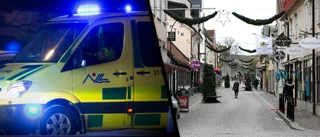 Misstänkt misshandel utanför bar under natten 
