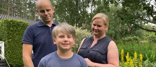 Familjens liv sattes på paus – när Ville, 9, fick sjukdomen