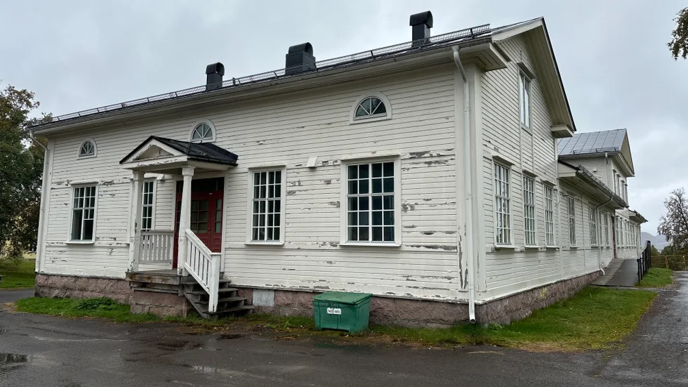 Gamla sjukstugan, där musikföreningen Tusen Toner huserar. 
