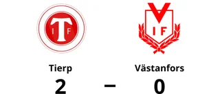 Tierp segrade mot Västanfors på hemmaplan