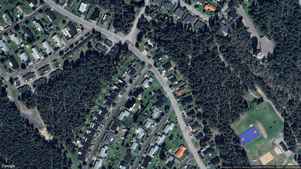 Området kring Skidvägen 16