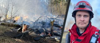 Kontrollerad brand spred sig – räddningstjänsten larmades 