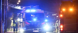 Larm om villabrand var brasa   