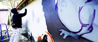Här är det fritt fram för graffiti