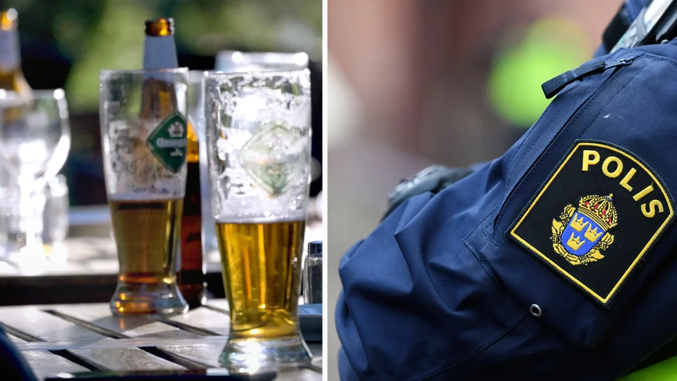 Polisen har under natten tagit hand om sju personer på grund av för hög berusning.