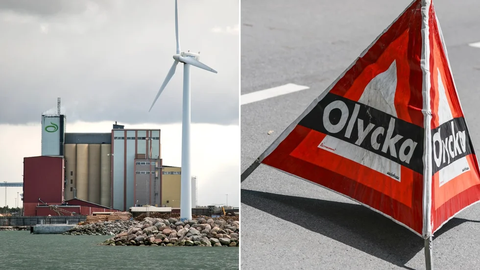 Larmet om olyckan inkom klockan 08.07 på torsdagsmorgonen. 