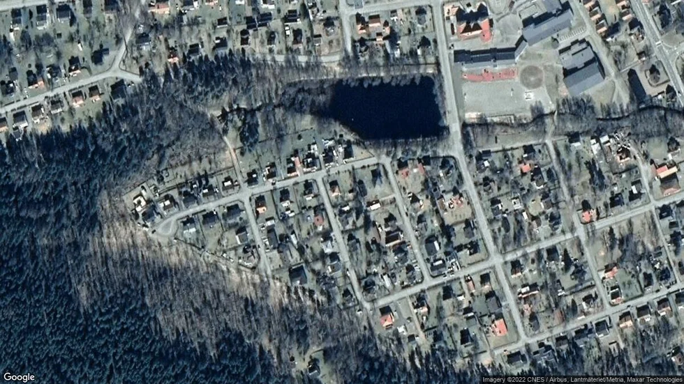 Området kring Bäckagatan 7