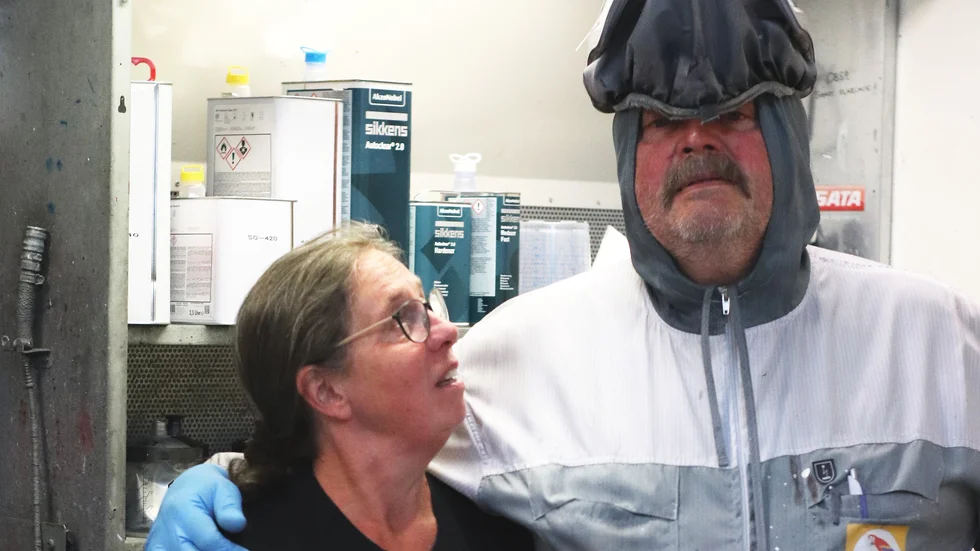 Annika och Ove Degerman har länge kämpat med stigande omkostnader och bristen på utbildad arbetskraft att anställa. ”Det är tråkigt” säger Ove Degerman om konkursen.