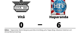 Vitå kunde inte stoppa Haparandas segertåg