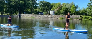Nya tillskott vid Eskilstunaån – kajaker, wakeboard och SUP:ar: "Helt fantastiskt"