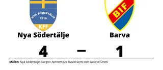 Barva föll mot Nya Södertälje på bortaplan