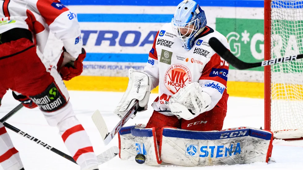 Edvin Olofsson blev stor hjälte när VIK besegrade Östersund borta efter förlängning med 2–3.