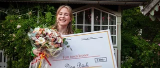 Talangfull 22-åring fick fint pris – det här kommer pengarna att användas till