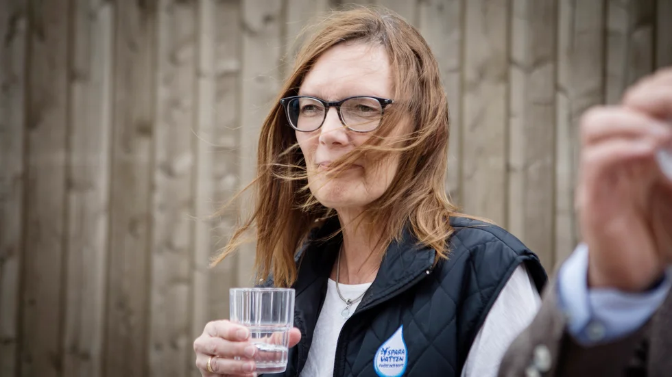VA-chefen Susanne Bjergegaard Pettersson säger att sommarens vattenförsörjning klaras, men också att produktionen inte kan öka mer.