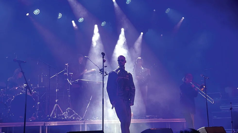 Tillsammans med sitt band intog Broder John scenen på lördagskvällen. 