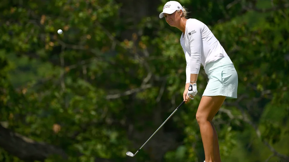 Anna Nordqvist leder på Europatouren. Arkivbild.
