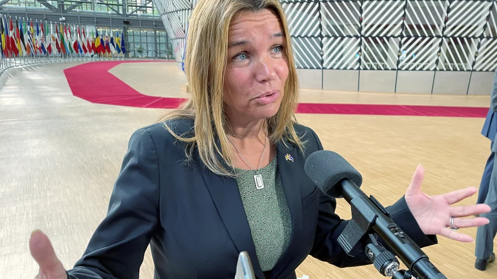 Landsbygdsminister Anna-Caren Sätherberg (S) har fått klartecken från EU för de statliga krisstöden till svenska djurbönder, växthusodlare och fiskare och stöden kan börja betalas ut i andra halvan av augusti. Arkivbild.