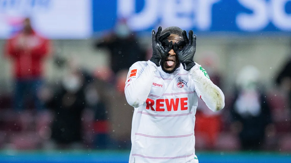 Anthony Modeste lämnar Köln för spel i Borussia Dortmund.