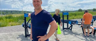 Kändisbesök när nya utegymmet invigdes: "Ska inte bara vara till för dem som redan är starka"